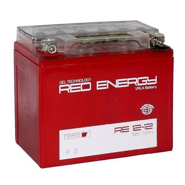  Red Energy RE 1212 (YTX14-BS, YTX12-BS) (RE 1212)                           12ah 12V -    
